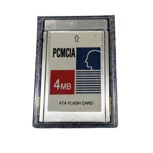 pcmcia card 4mb ATA Flash Laser Station